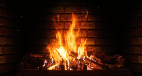 Fireplace 001- Video Wallpaper