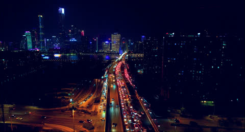 City Night015 - Video Wallpaper