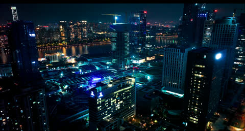 City Night017 - Video Wallpaper