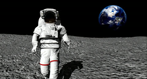 Astronaut 002 - Video Wallpaper