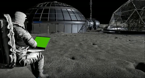 Astronaut 003 - Video Wallpaper