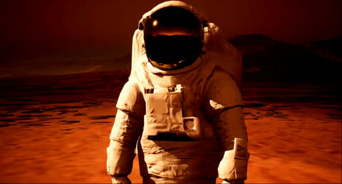Astronaut 005- Video Wallpaper