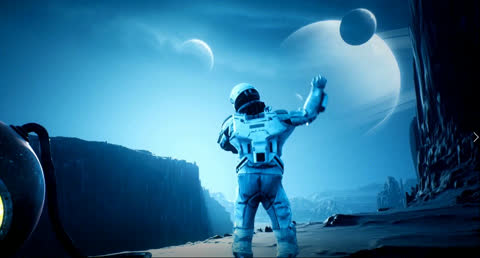 Astronaut 007  - Video Wallpaper
