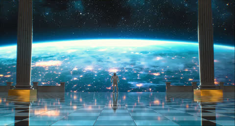 Astronaut 010 - Video Wallpaper