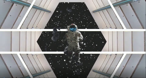 Astronaut 018 - Video Wallpaper