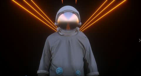 Astronaut 022 - Video Wallpaper