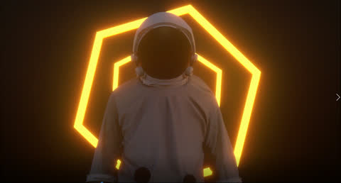 Astronaut 023 - Video Wallpaper