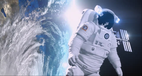 Astronaut 027 - Video Wallpaper